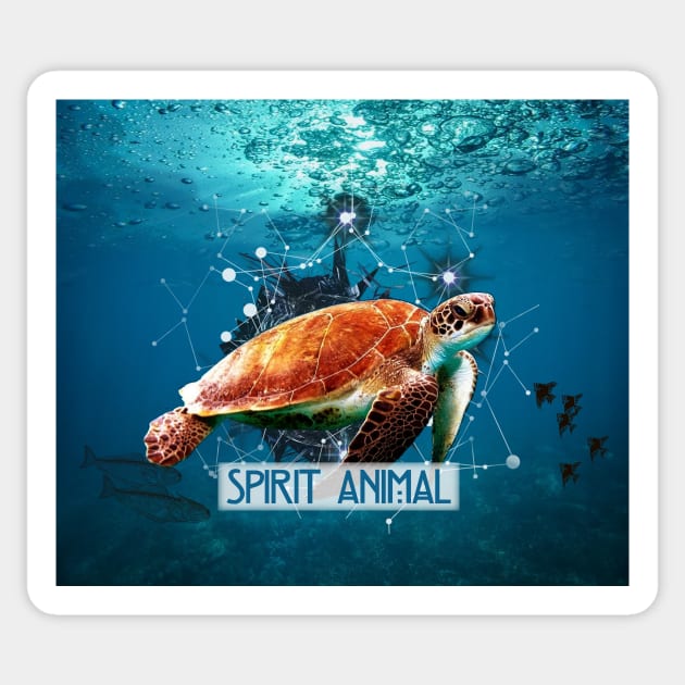 Spirit Animal 10 Sticker by incarnations